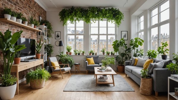 How do you design a pet-friendly indoor garden in a London flat?